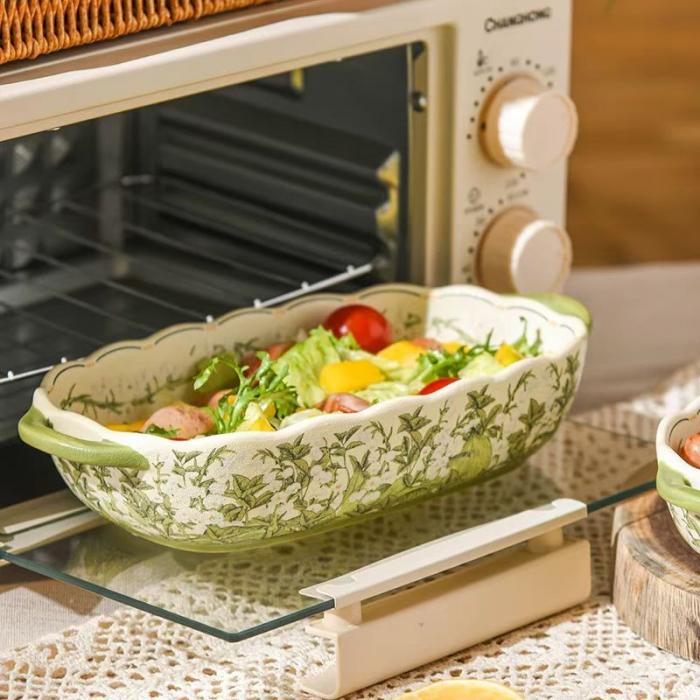 Vintage Ceramic Baking Pan